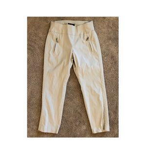 Cropped Khaki Cropped Pants